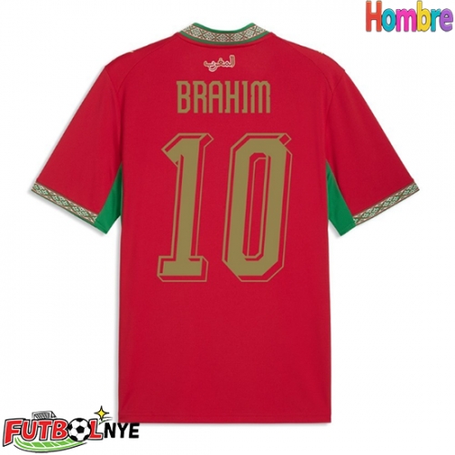 Camiseta Marruecos Brahim Diaz #10 Primera Equipación Mundial 2026 manga corta